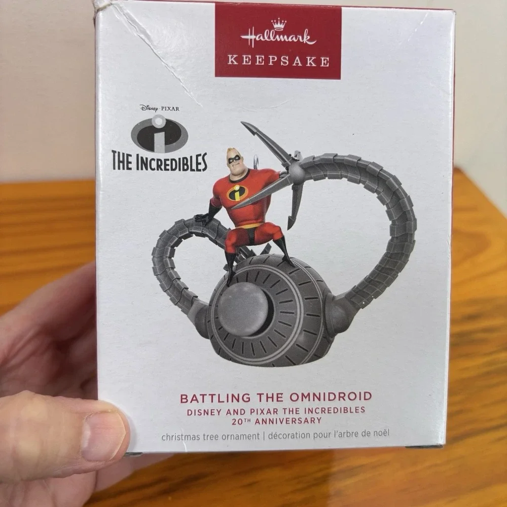 Hallmark 2024Keepsake Disney The Incredibles Battling the Omnidroid Ornament NEW